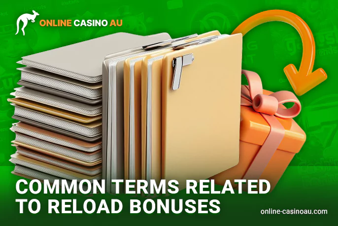Highlights of reload bonuses for Aussie online casino players