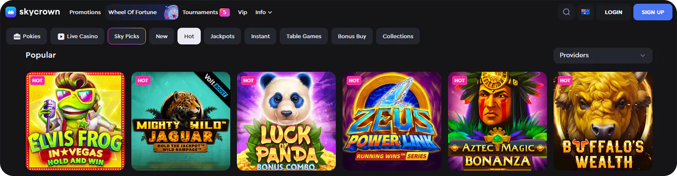 Payments at Skycrown Casino via EzeeWallet