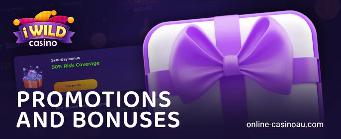 Promotions offers at iWild Casino