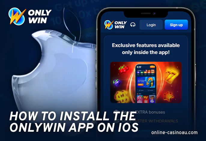 Installing Onlywin casino app on iPhone