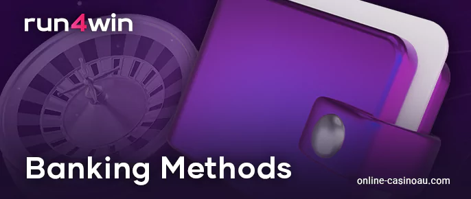 Withdrawals and deposits at Run4Win Casino