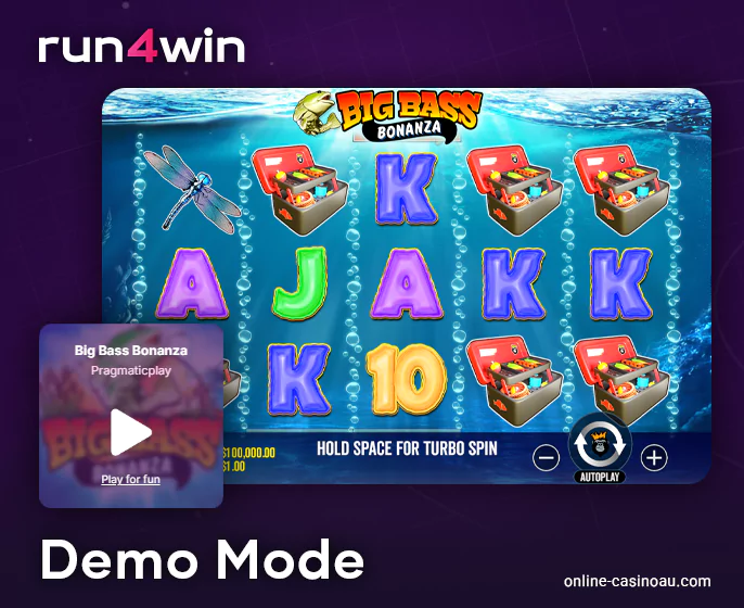 Try the demo mode at Run4Win Casino
