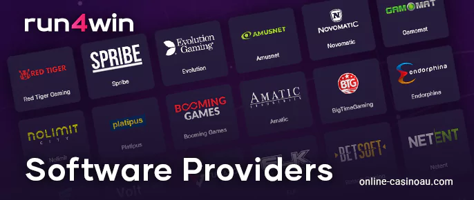 What software providers are available at Run4Win Casino