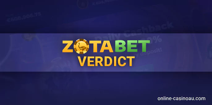 Zotabet Casino review results from an expert