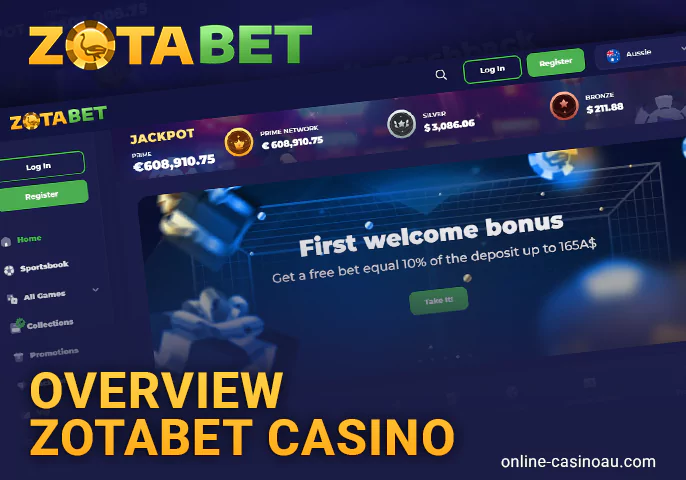 Read a review of Zotabet Casino online casino in Australia