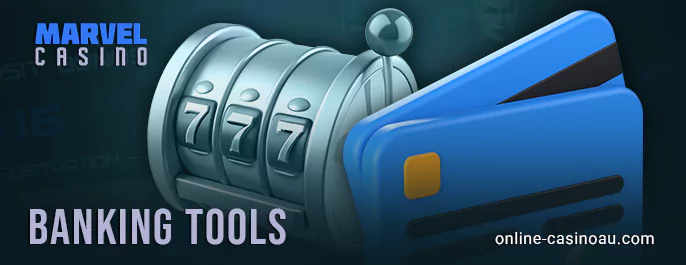 Payment methods for players on Marvel Casino website