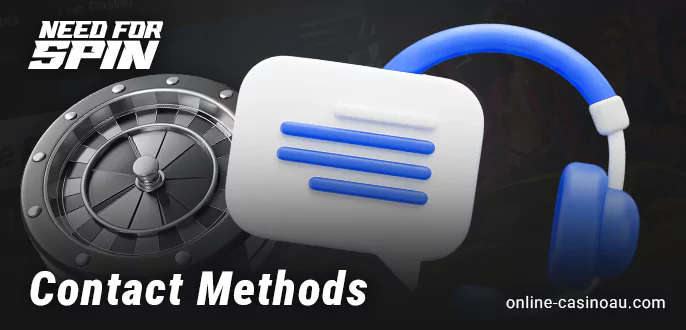 Contacting Need For Spin Casino support team