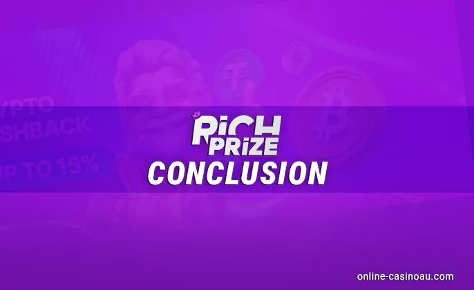 Summary of Rich Prize Casino review