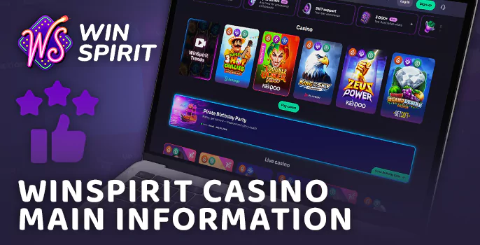 Up-to-date WinSpirit Casino review for Australian players