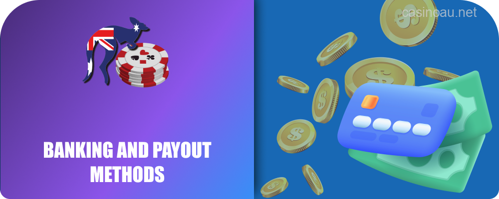 Payment solutions used by Australian online casinos
