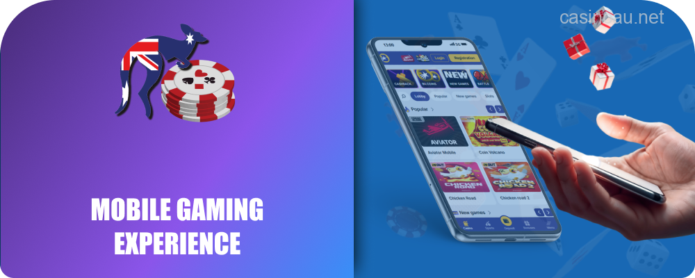 Playing casino games on mobile devices in Australia