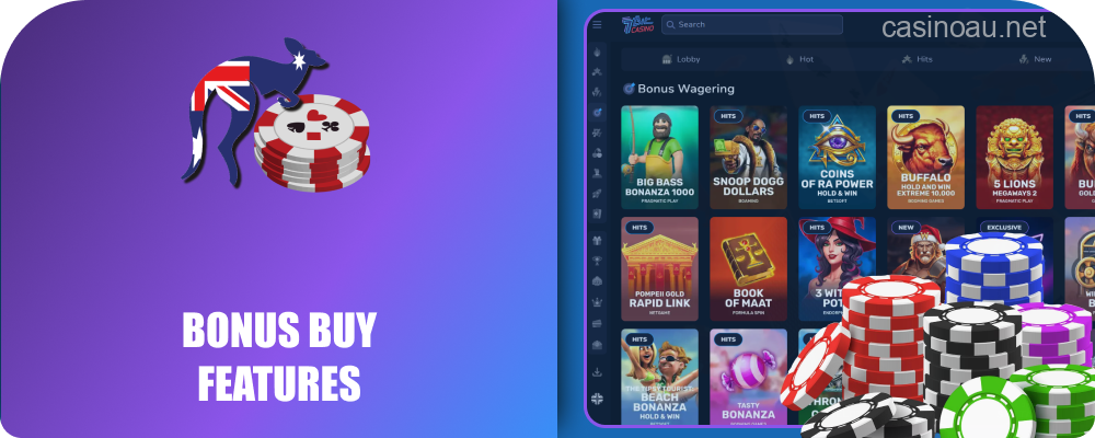 Special bonus purchase options at 7Bit Casino