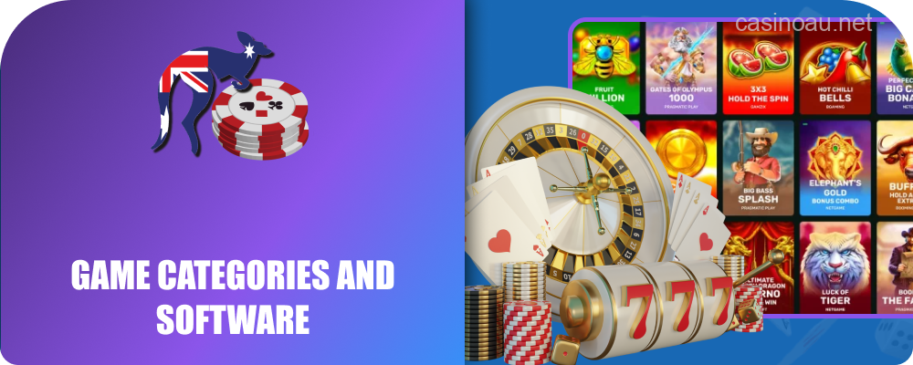 Casino games and providers featured at Goldex