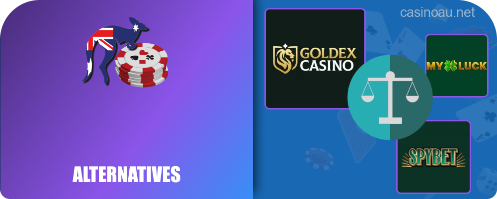 Other online casinos available in Australia