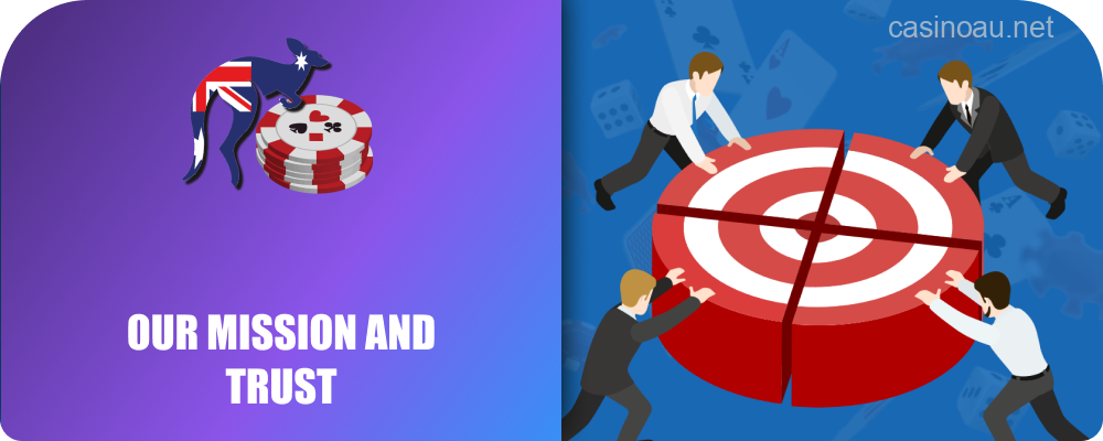 Goals and credibility of the casino review team